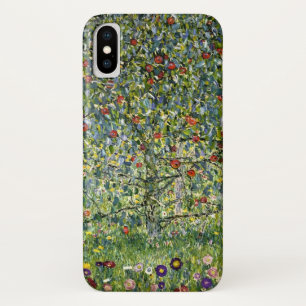 グスタフのクリムトのヴィンテージによるりんごの木 iPhone X ケース