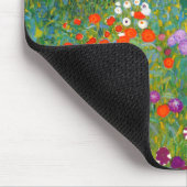 グスタフのクリムトのヴィンテージの花柄による花園 マウスパッド (コーナー)