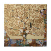 グスタフのクリムトの生命の樹 タイル (正面)