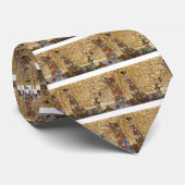 グスタフのクリムトの生命の樹 ネクタイ (ロール)