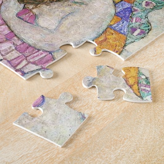 グスタフのクリムトの生死のパズル ジグソーパズル (側面)