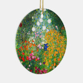 グスタフのクリムトの花園のオーナメント セラミックオーナメント (右)