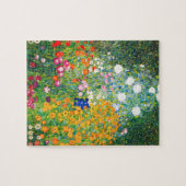 グスタフのクリムトの花園のパズル ジグソーパズル (横)