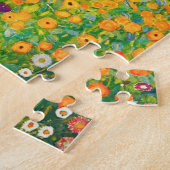 グスタフのクリムトの花園のパズル ジグソーパズル (側面)