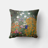 グスタフのクリムトの花園 クッション (裏面)