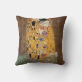 グスタフのクリムトの芸術のクッション。 キス クッション (裏面)
