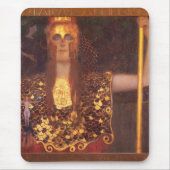 グスタフのクリムトのMinerva Pallasアテーナーのマウスパッド マウスパッド (正面)