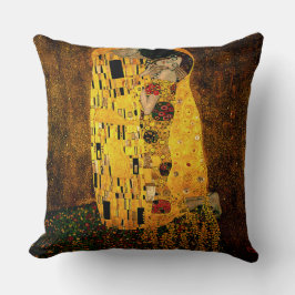 グスタフのクリムトキスのクッション クッション
