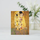 グスタフのクリムトキスの郵便はがき ポストカード (スタンド正面)