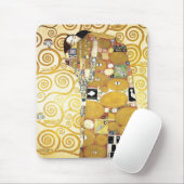 グスタフのクリムト絵画による抱擁 マウスパッド (マウス)