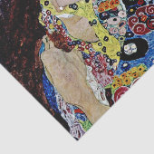 グスタフのクリムト、アールヌーボーのアール・デコ、VIによる娘 薄葉紙 (詳細)