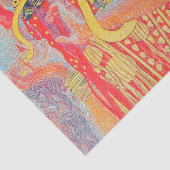 グスタフのクリムト、アールヌーボーのヴィンテージ、decoによるMedizin 薄葉紙 (詳細)