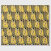 グスタフのクリムト-キス1907年 ラッピングペーパー (フラット)