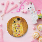 グスタフのクリムト"キス" ペーパープレート (パーティー)