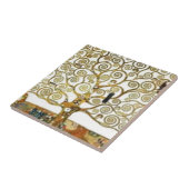 グスタフのクリムト-絵画生命の樹 タイル (側面)