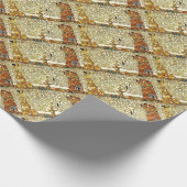 グスタフのクリムト-絵画生命の樹 ラッピングペーパー (角)