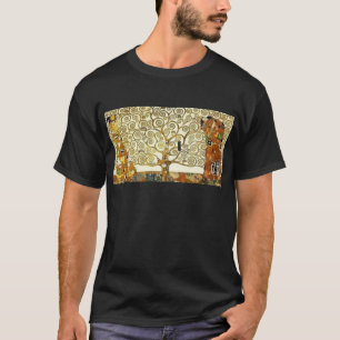 グスタフのクリムト-絵画生命の樹 Tシャツ