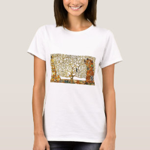グスタフのクリムト-絵画生命の樹 Tシャツ