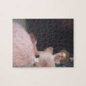 グスタフのクリムト- Bildnis Sonja Knipsのポートレート ジグソーパズル (横)