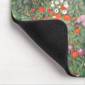 グスタフのクリムトBlumengarten マウスパッド (コーナー)