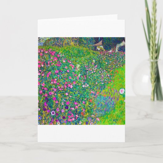 グスタフイタリアンクリムトガーデン カード (正面)