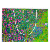 グスタフイタリアンクリムトガーデン ラージペーパーバッグ (裏面)