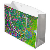 グスタフイタリアンクリムトガーデン ラージペーパーバッグ (裏面アングル)
