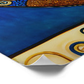 グスタフインスパイアクリムト・ザ・ツリー・オブ・ライフ・ポスター ポスター (角)