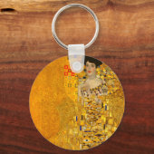 グスタフクリムトのアデレ・ブロッホ・バウアーIポートレート キーホルダー (正面)