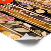 グスタフクリムトのスタイルの美しいポスター ポスター (コーナー)