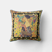 グスタフクリムトのファンでレマスター クッション (裏面)