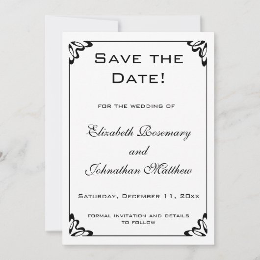 グスタフクリムトのフルフィルメント(受け入れ結婚) 招待状 (裏面)