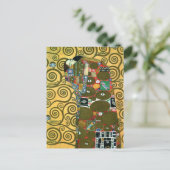 グスタフクリムトのフルフィルメント(受け入れ結婚) 案内ポストカード (スタンド正面)