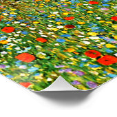 グスタフクリムトのモーンフェルド(1907)有名絵画な作品。 ポスター (コーナー)