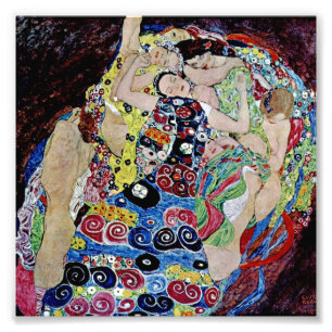 グスタフクリムトの娘,アールヌーボー,アートデコ,vi フォトプリント