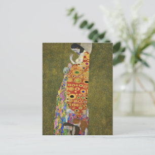 グスタフクリムトの希望II (1907-1908)有名絵画な ポストカード