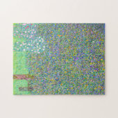 グスタフクリムトの木の下のローズブ絵画シュ ジグソーパズル (横)