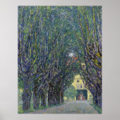 グスタフクリムトの路地はシュロス・カムマー絵画ズの。 ポスター (正面)