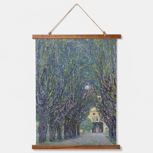 グスタフクリムトの路地はシュロス・カムマー絵画ズの。 吊り下げ型タペストリー (正面)