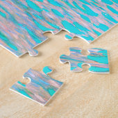 グスタフクリムトのattersee有名な絵画もの。 ジグソーパズル (側面)