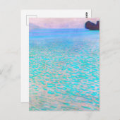 グスタフクリムトのattersee有名な絵画もの。 ポストカード (正面/裏面)