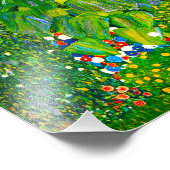 グスタフクリムトひまわりプリント フォトプリント            (角)