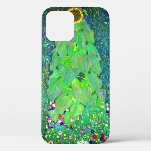 グスタフクリムトひまわり Case-Mate iPhoneケース (裏面)
