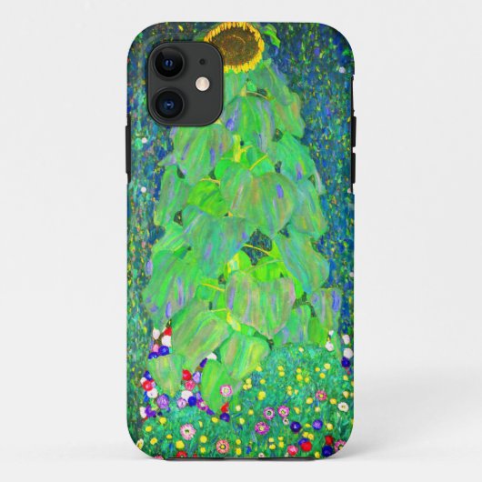 グスタフクリムトひまわり Case-Mate iPhoneケース (裏面)