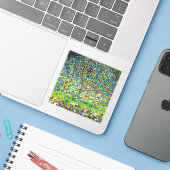 グスタフクリムトアップルツリー シール (ノートパソコンとiPhone)