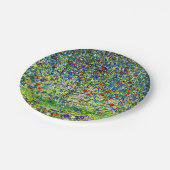 グスタフクリムトアップルツリー ペーパープレート (アングル)