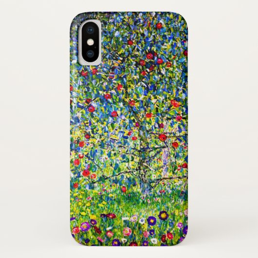 グスタフクリムトアップルツリー Case-Mate iPhoneケース (裏面)