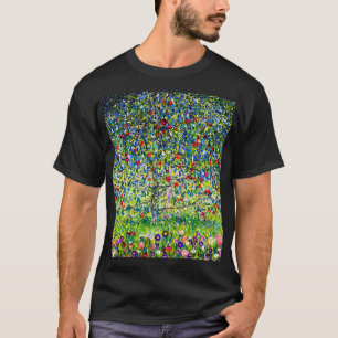 グスタフクリムトアップルツリー Tシャツ