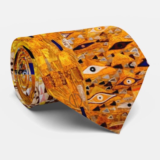 グスタフクリムトアデレブロッホバウアーヴィンテージアールヌーボー ネクタイ (ロール)
