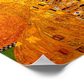 グスタフクリムトアデレブロッホバウアーヴィンテージアールヌーボー ポスター (角)